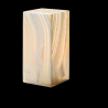 Lampa Large Solid Alabaster 8x16,8 cm Hollowick