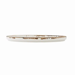 CRAFT WHITE Steelite  biały talerz z wysokim rantem 28,5 cm sztaplowany