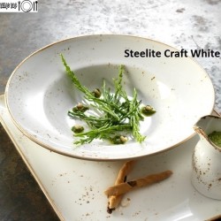 Talerz Nouveau bowl  27 cm Craft White Steelite