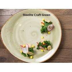 Talerz płytki 30,5 cm Craft Green Steelite